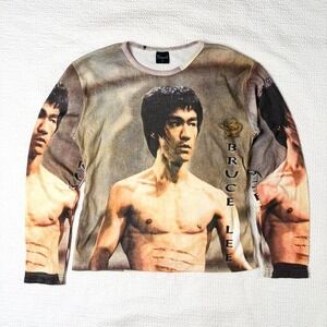 rare Boom bruce lee graphic long sleeve